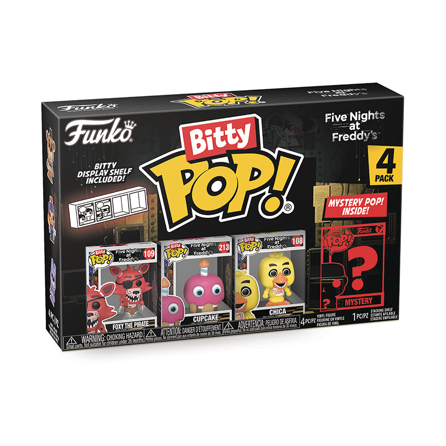 Bitty POP Five Nights At Freddys 4-Pack Figure - Foxy