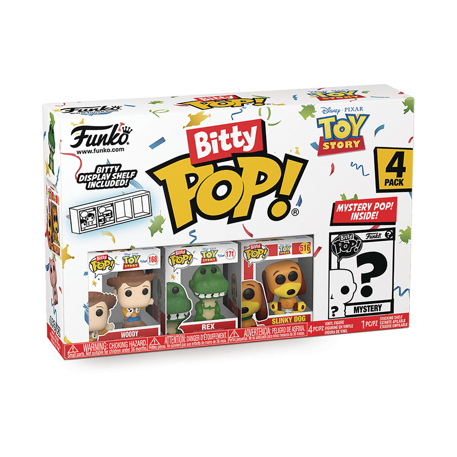 Bitty POP Toy Story 4-Pack Figure - Woody