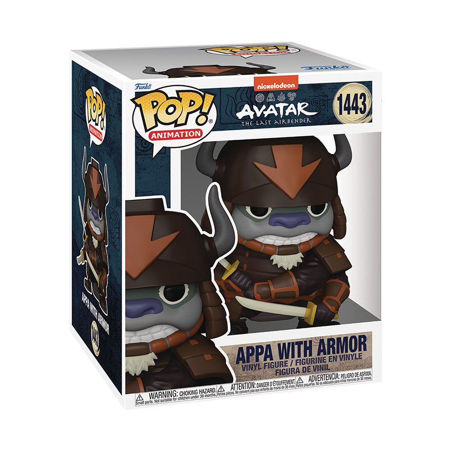POP Super Avatar The Last Airbender Appa With Armor Vinyl Figure