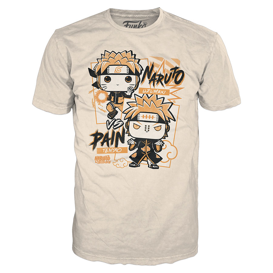Boxed Tee Naruto - Naruto vs Pain T-Shirt XXX-Large