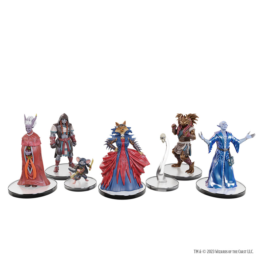 Dungeons & Dragons Icons Of The Realms Planescape Adventures In The Multiverse Character Miniatures Boxed Set