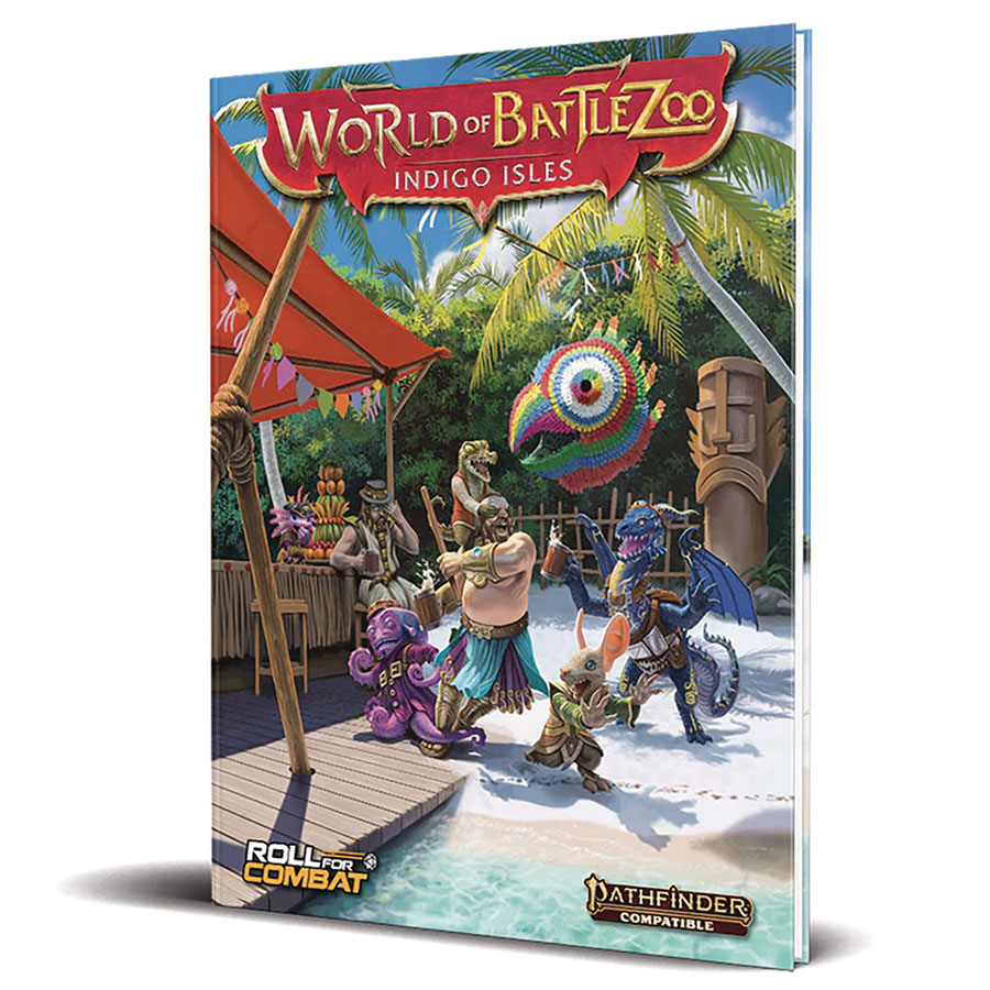 World Of Battlezoo Indigo Isles HC (Pathfinder 2E)