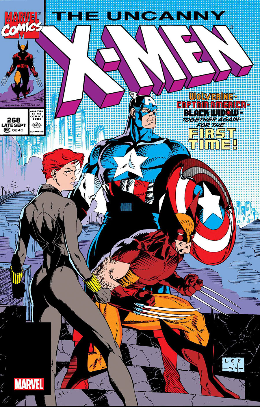 Uncanny X-Men #268 Facsimile Edition Poster