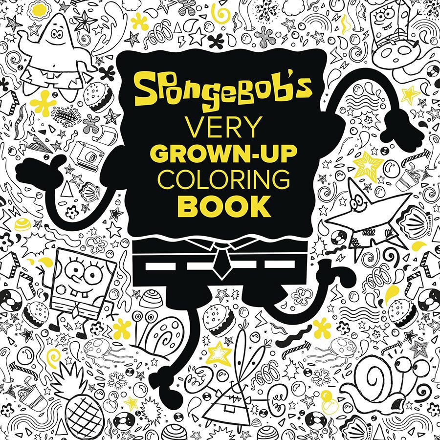 SpongeBobs Very Grown Up Coloring Book SC