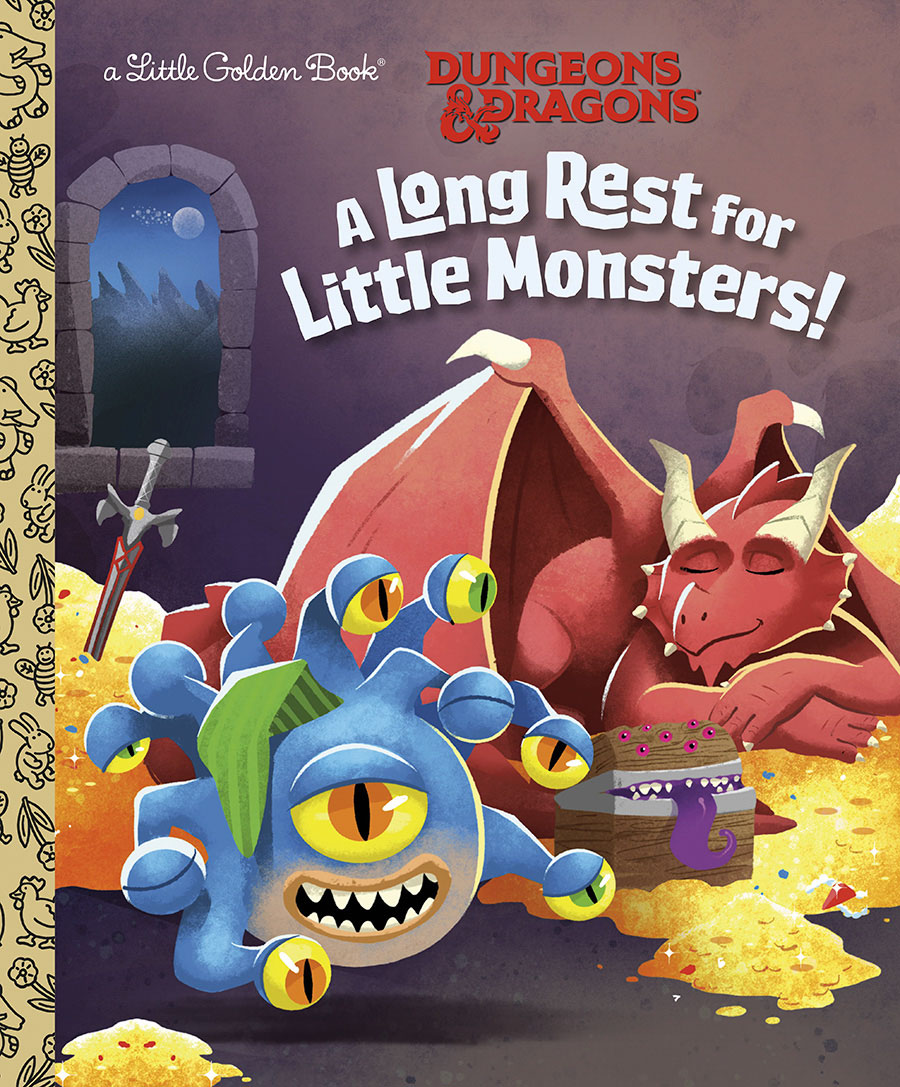 Dungeons & Dragons A Long Rest For Little Monsters Little Golden Book HC