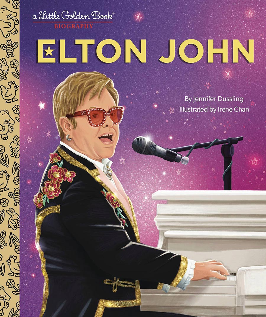 Elton John Little Golden Book HC