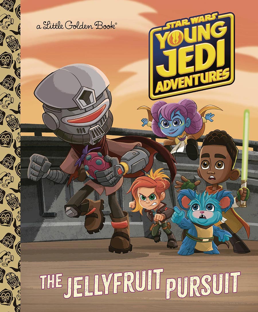 Star Wars Jellyfruit Pursuit Little Golden Book HC