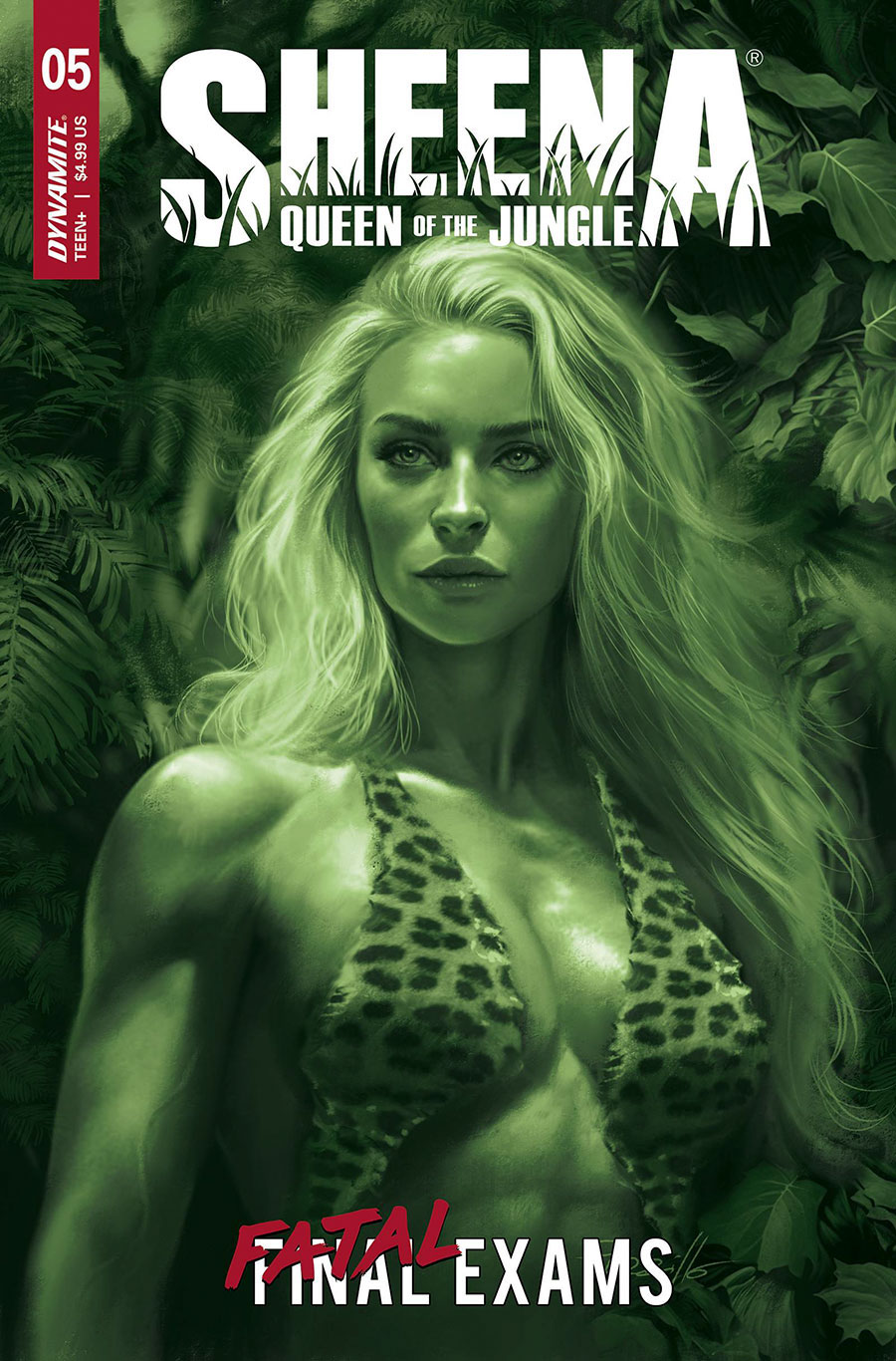 Sheena Queen Of The Jungle Vol 2 #5 Cover E Incentive Lucio Parrillo Tint Cover