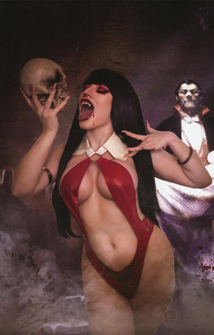 Vampirella Dead Flowers #4 Cover H Incentive Rachel Hollon Cosplay Photo Virgin Cover