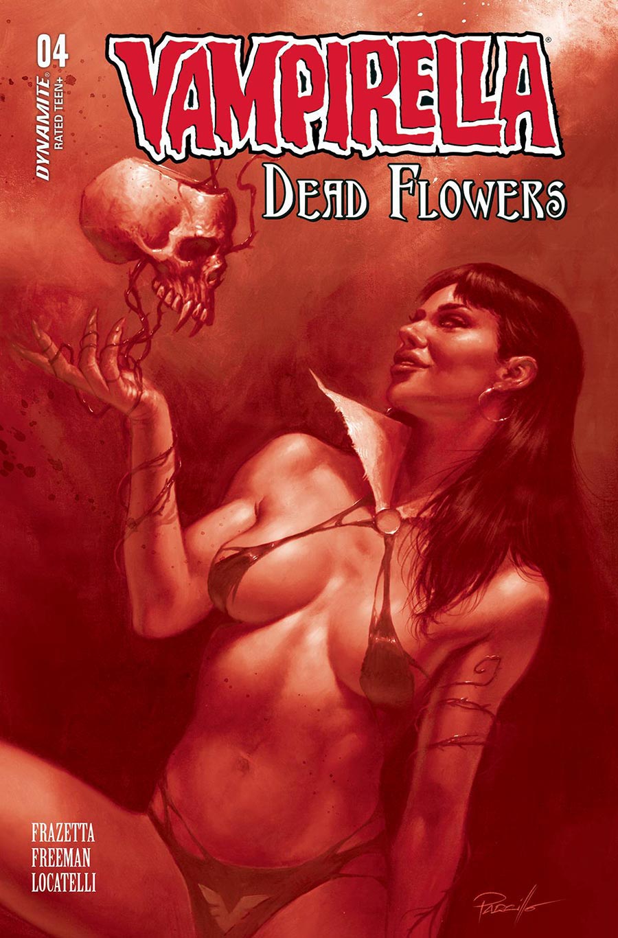 Vampirella Dead Flowers #4 Cover K Incentive Lucio Parrillo Tint Cover