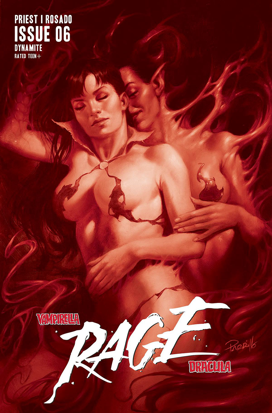 Vampirella Dracula Rage #6 Cover F Incentive Lucio Parrillo Tint Cover