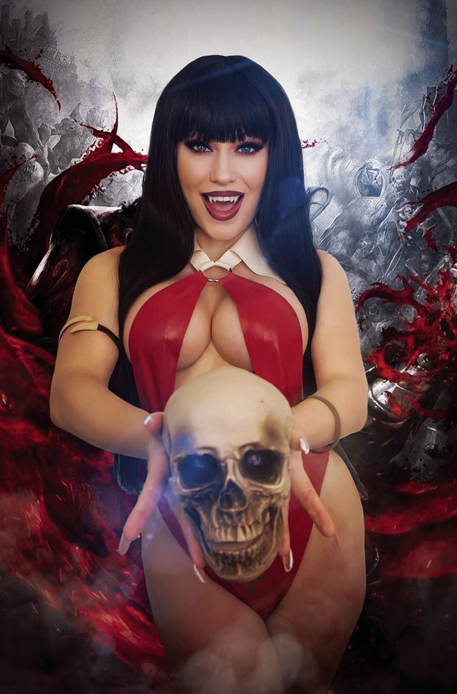 Vampirella Dracula Rage #6 Cover H Incentive Rachel Hollon Cosplay Photo Virgin Cover