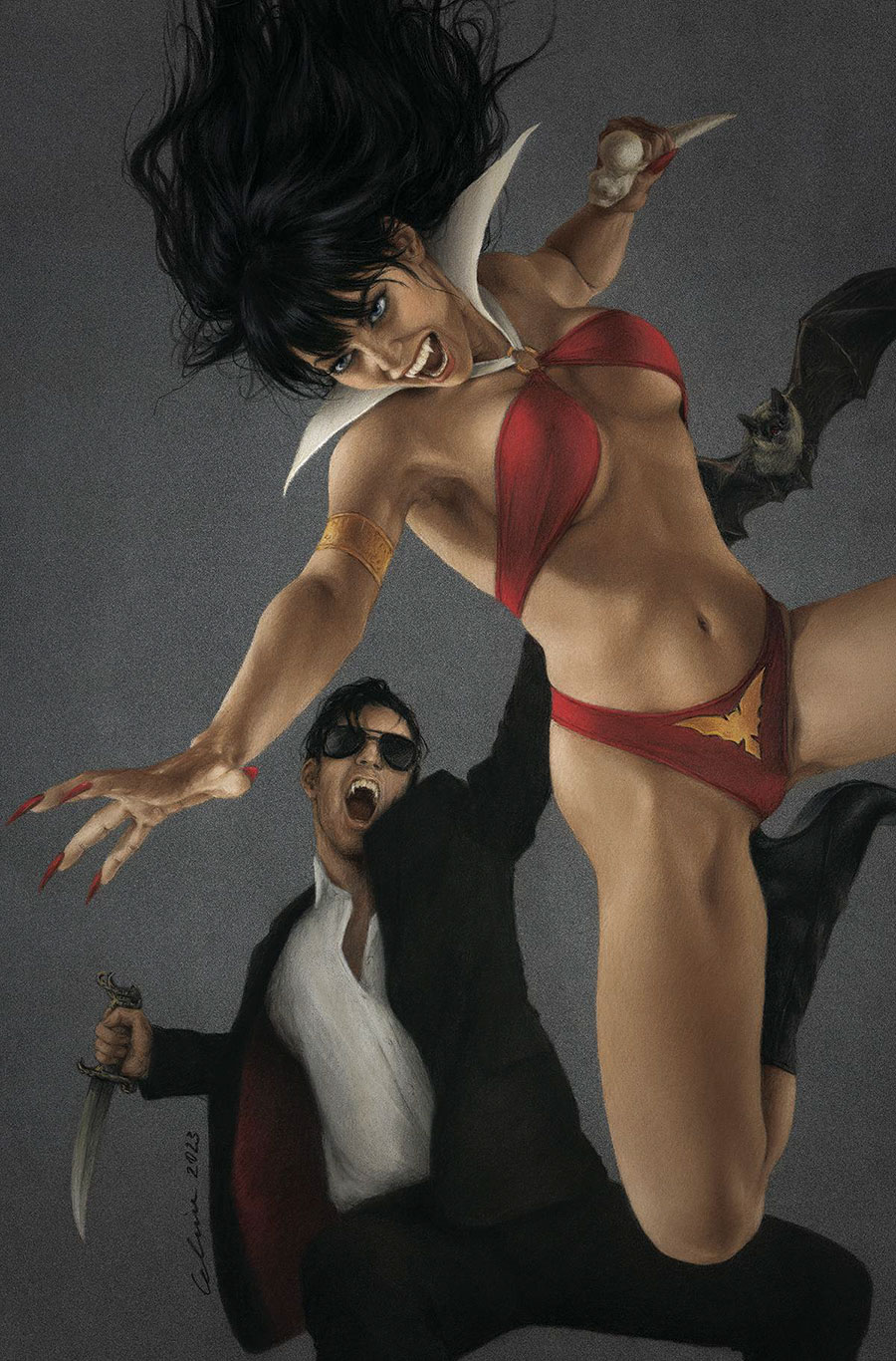 Vampirella Dracula Rage #6 Cover I Incentive Celina Virgin Cover