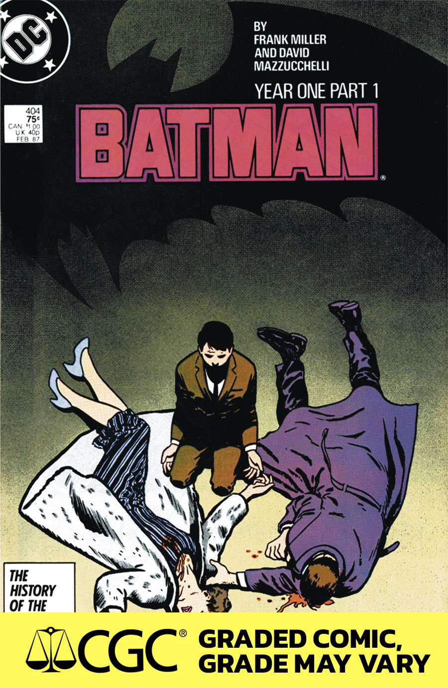 Batman #404 Cover J Facsimile Edition DF CGC Graded