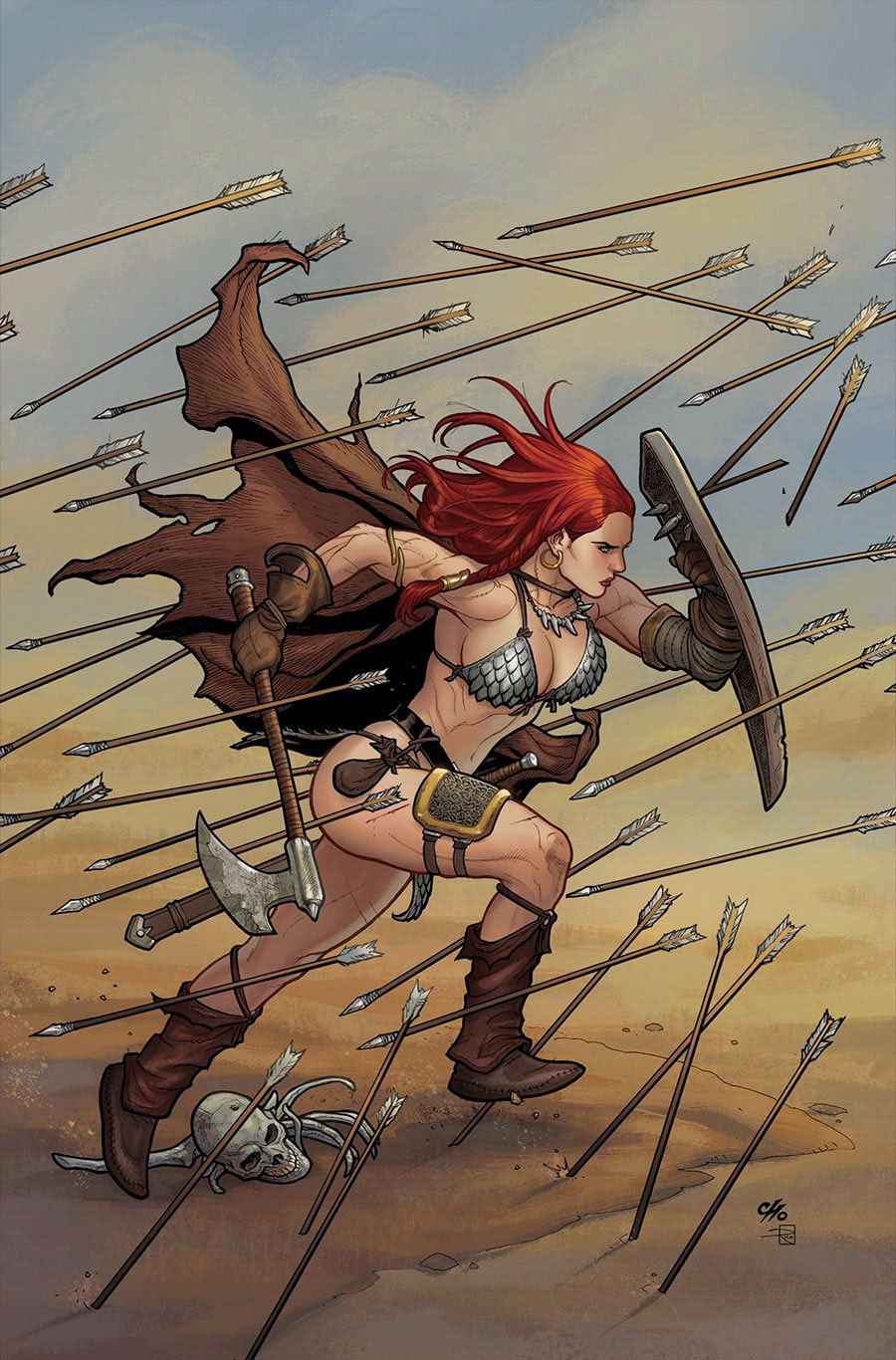 Savage Red Sonja #3 Cover K Limited Edition Frank Cho Virgin Cover