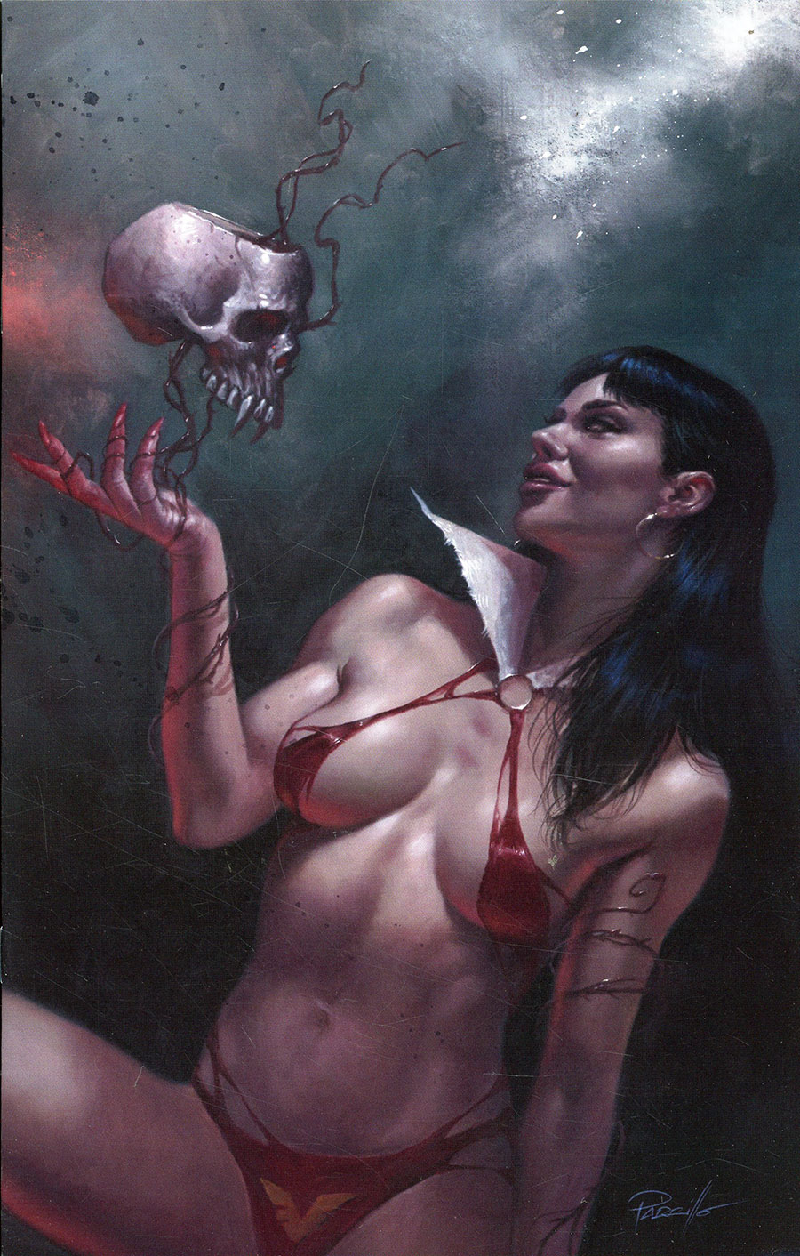 Vampirella Dead Flowers #4 Cover M Limited Edition Lucio Parrillo Virgin Cover