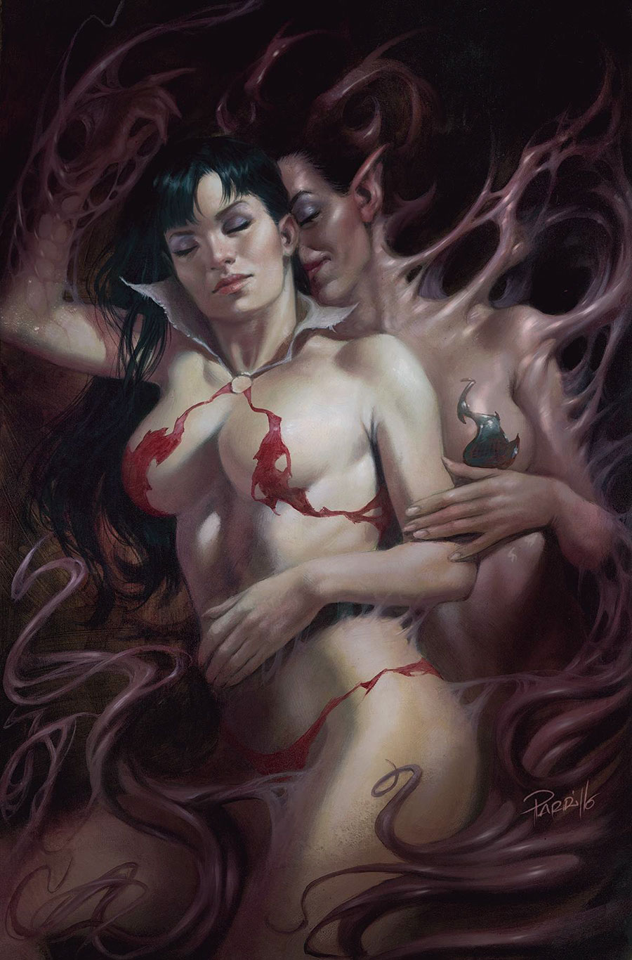 Vampirella Dracula Rage #6 Cover J Limited Edition Lucio Parrillo Virgin Cover