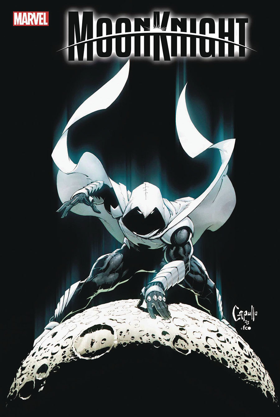 Moon Knight Vol 9 #30 Cover M DF Greg Capullo Variant Cover Silver Signature Series Signed By Greg Capullo