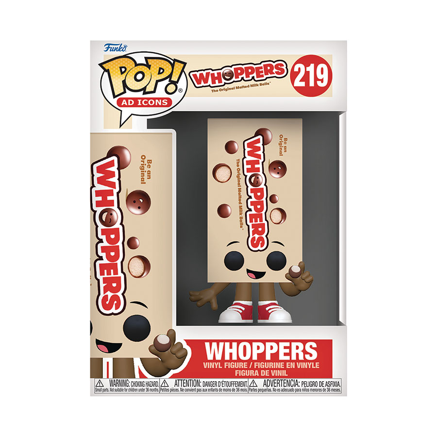 POP Ad Icons Whoppers Whopper Box Vinyl Figure
