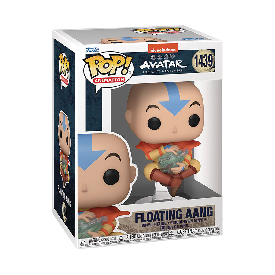 POP Animation Avatar The Last Airbender Aang Floating Vinyl Figure