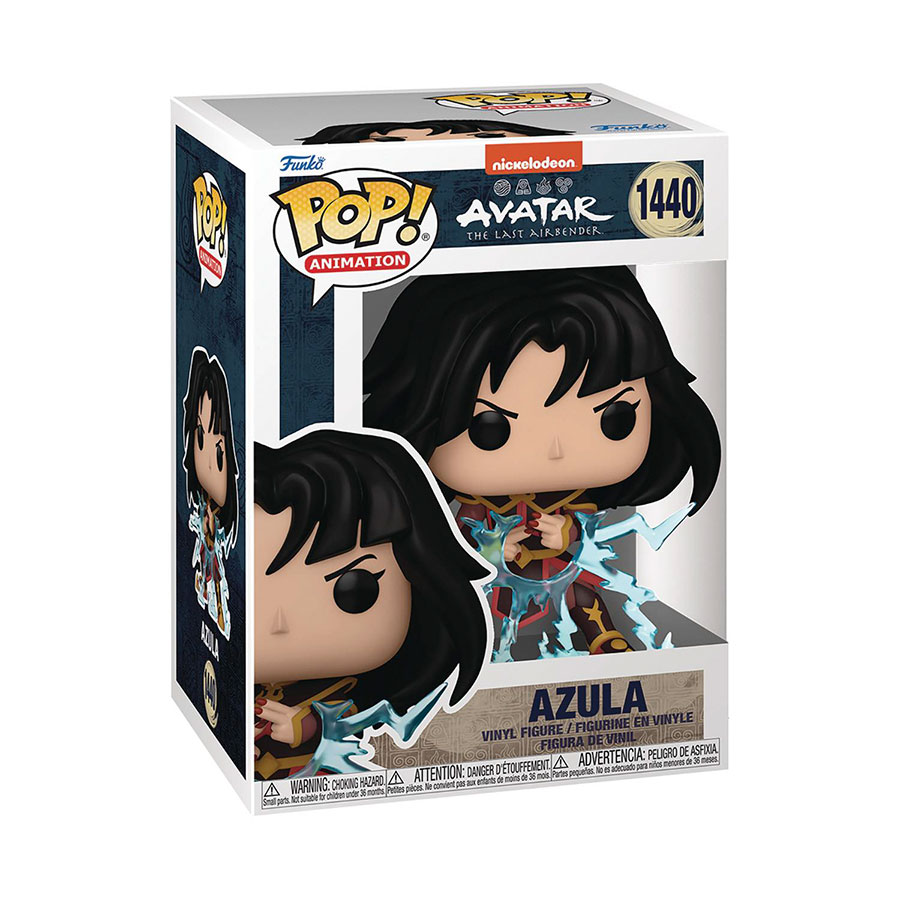 POP Animation Avatar The Last Airbender Azula Lightning Vinyl Figure