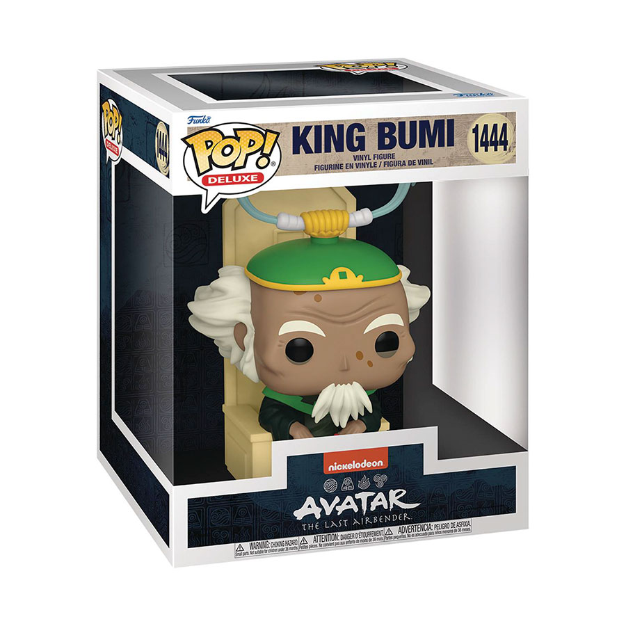 POP Deluxe Animation Avatar The Last Airbender King Bumi Vinyl Figure