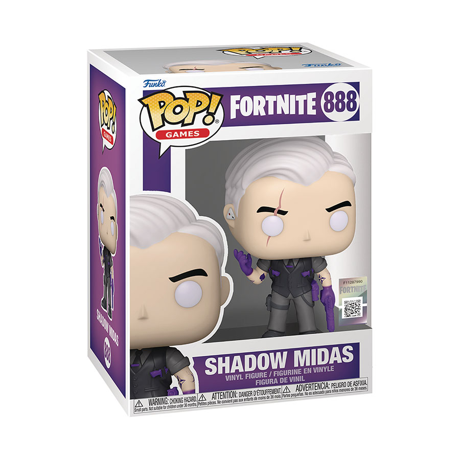POP Games Fortnite Shadow Midas Vinyl Figure