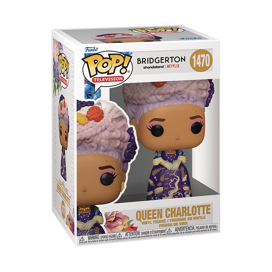 POP Television Bridgerton Queen Charlotte Vinyl Figure