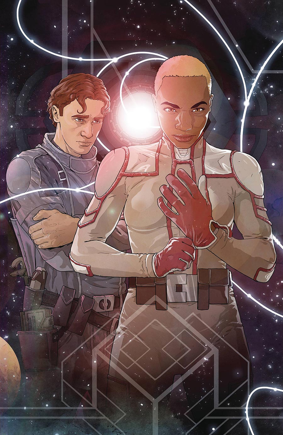 Space Between #3 Cover C Incentive Danny Luckert Connecting Variant Cover