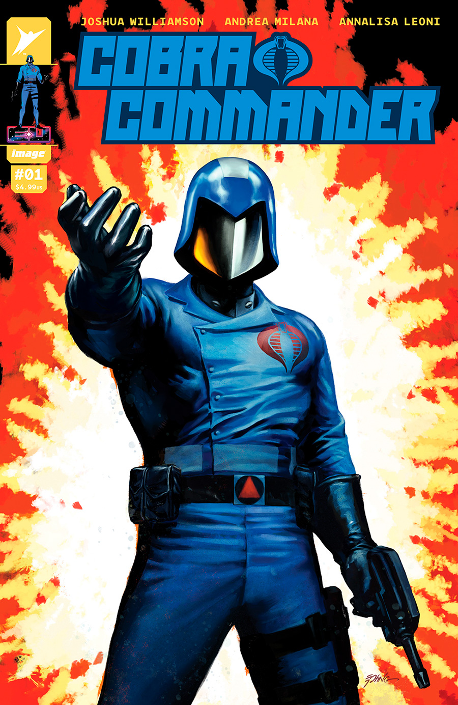 Cobra Commander #1 Cover D Incentive Steve Epting Variant Cover