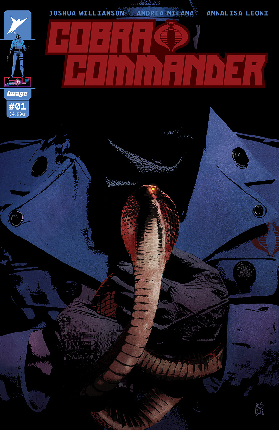 Cobra Commander #1 Cover E Incentive Andrea Sorrentino Variant Cover
