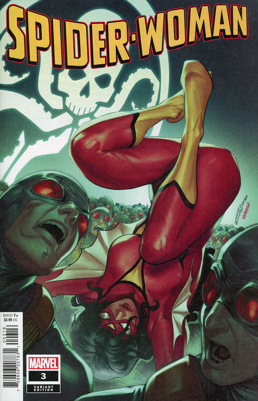 Spider-Woman Vol 8 #3 Cover C Incentive Emilio Laiso Variant Cover (Gang War Tie-In)