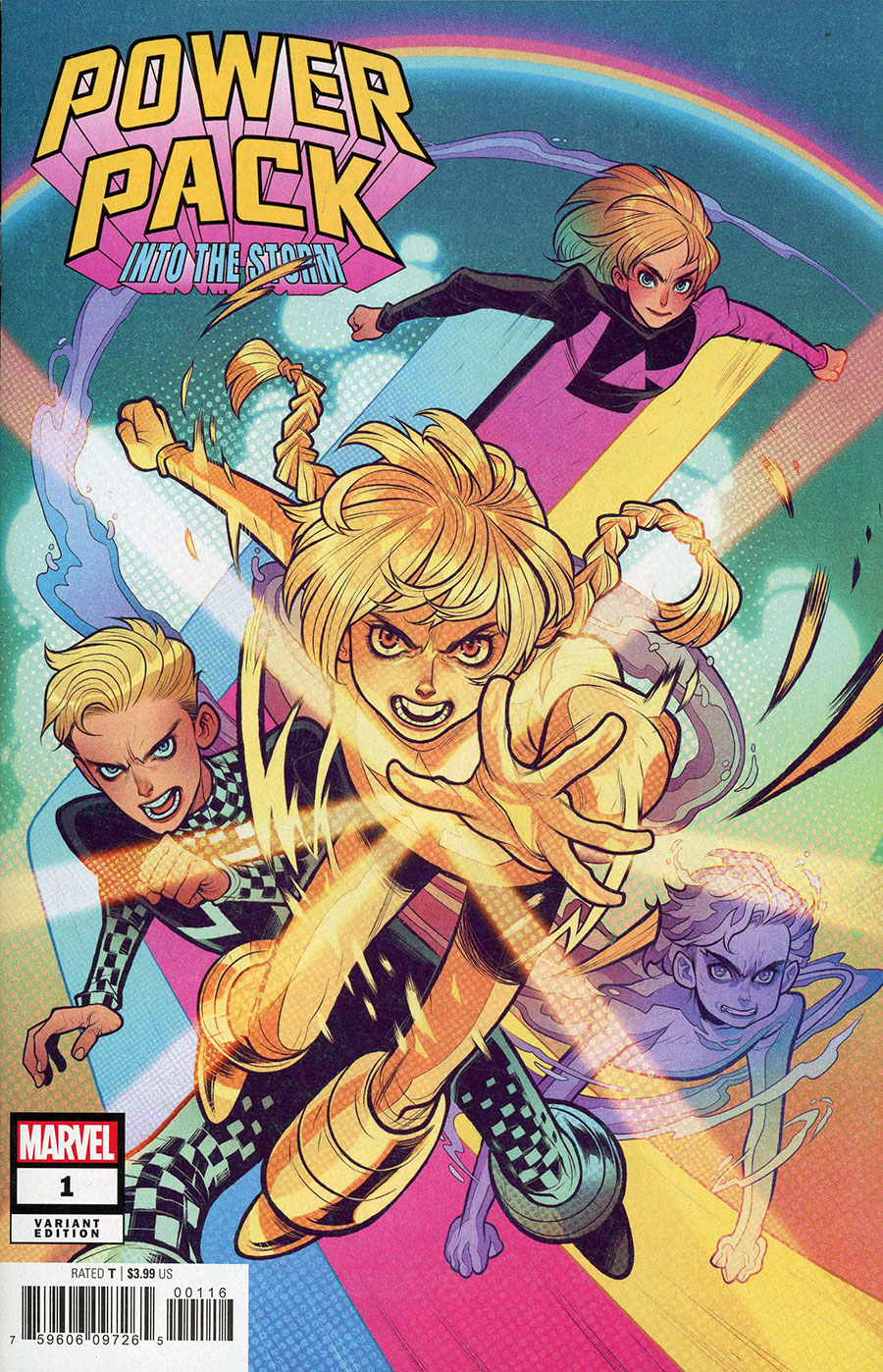 Power Pack Into The Storm #1 Cover C Incentive Elizabeth Torque Variant Cover