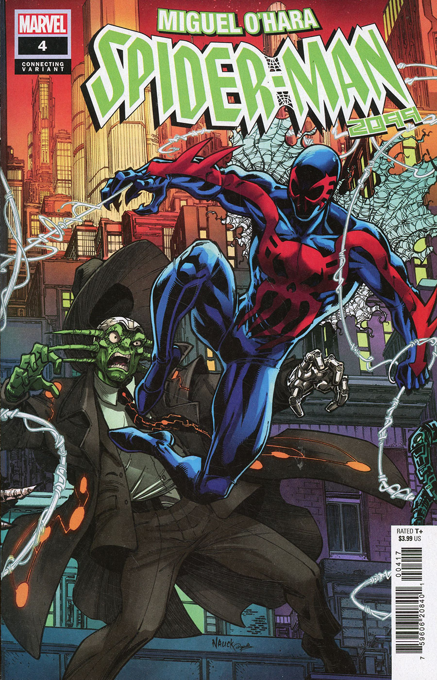 Miguel Ohara Spider-Man 2099 #4 Cover D Incentive Todd Nauck Connecting Variant Cover