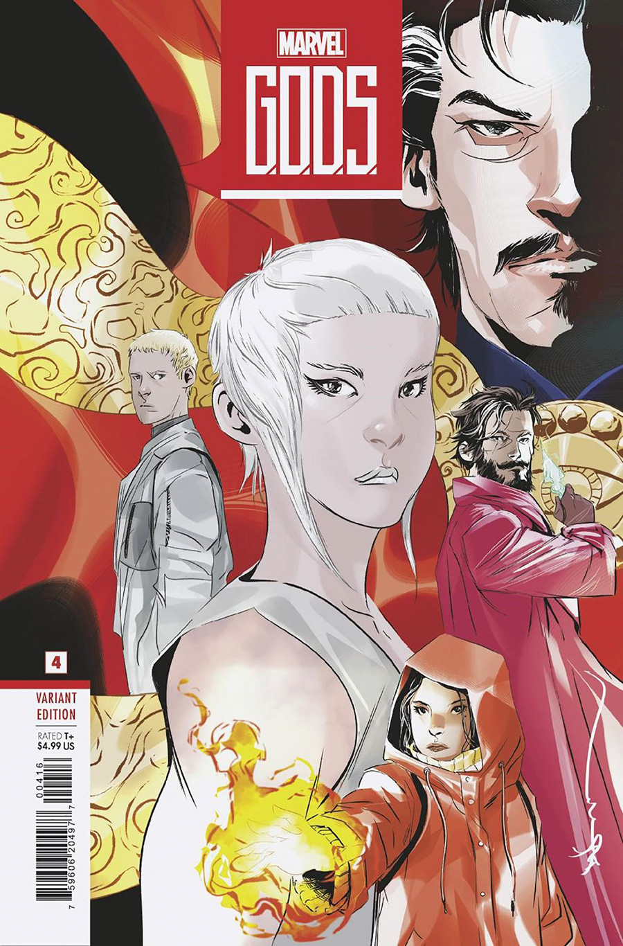 G.O.D.S. #4 Cover D Incentive Dustin Nguyen Variant Cover