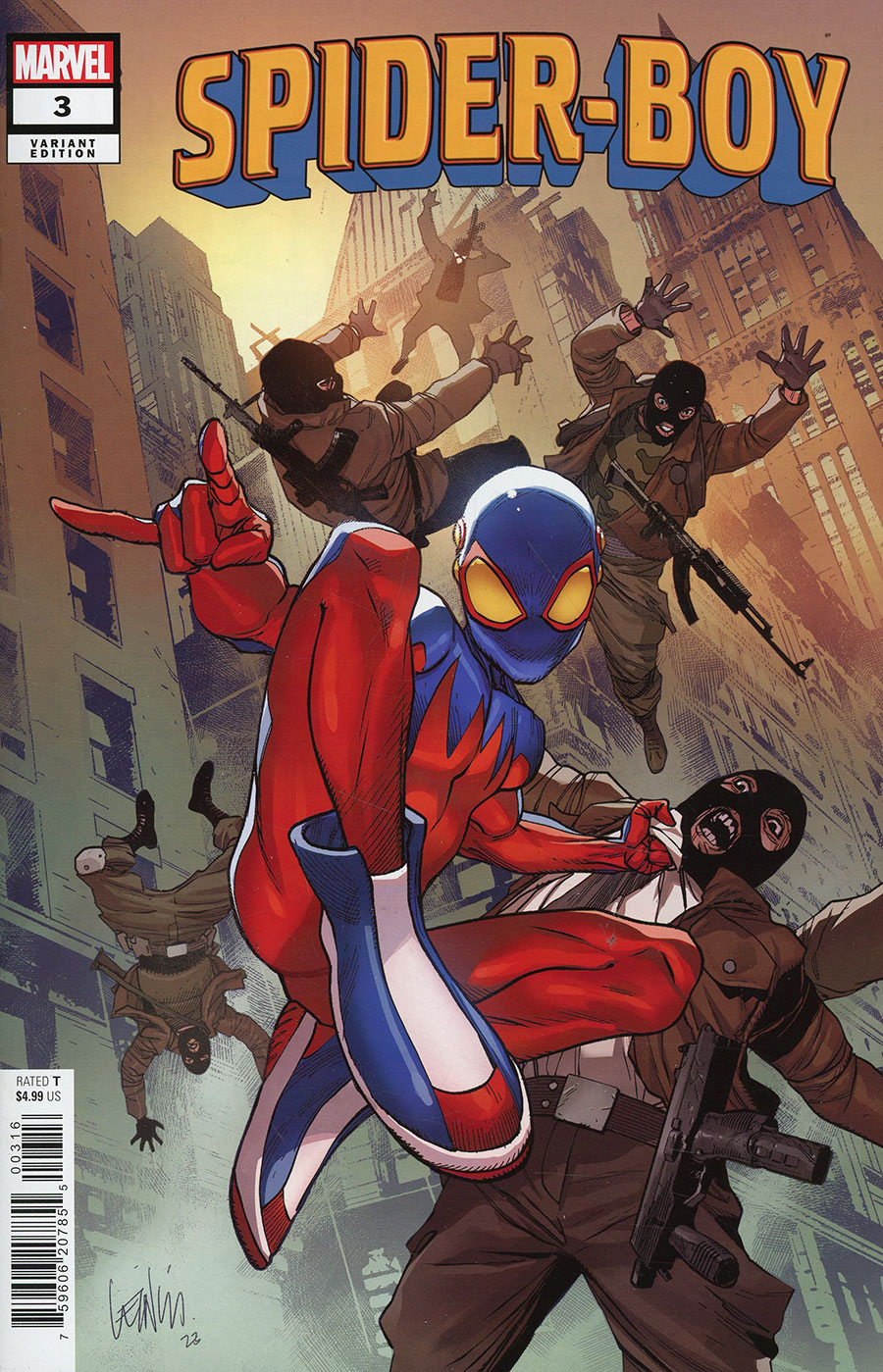 Spider-Boy #3 Cover E Incentive Leinil Francis Yu Variant Cover