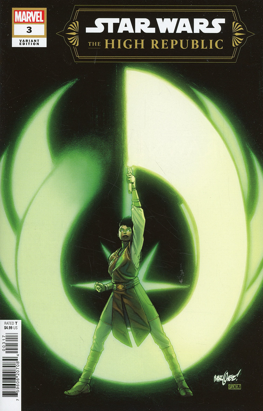 Star Wars The High Republic Vol 3 #3 Cover D Incentive David Marquez Variant Cover