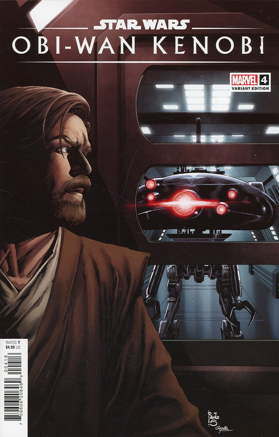Star Wars Obi-Wan Kenobi #4 Cover C Incentive Paulo Siqueira Variant Cover
