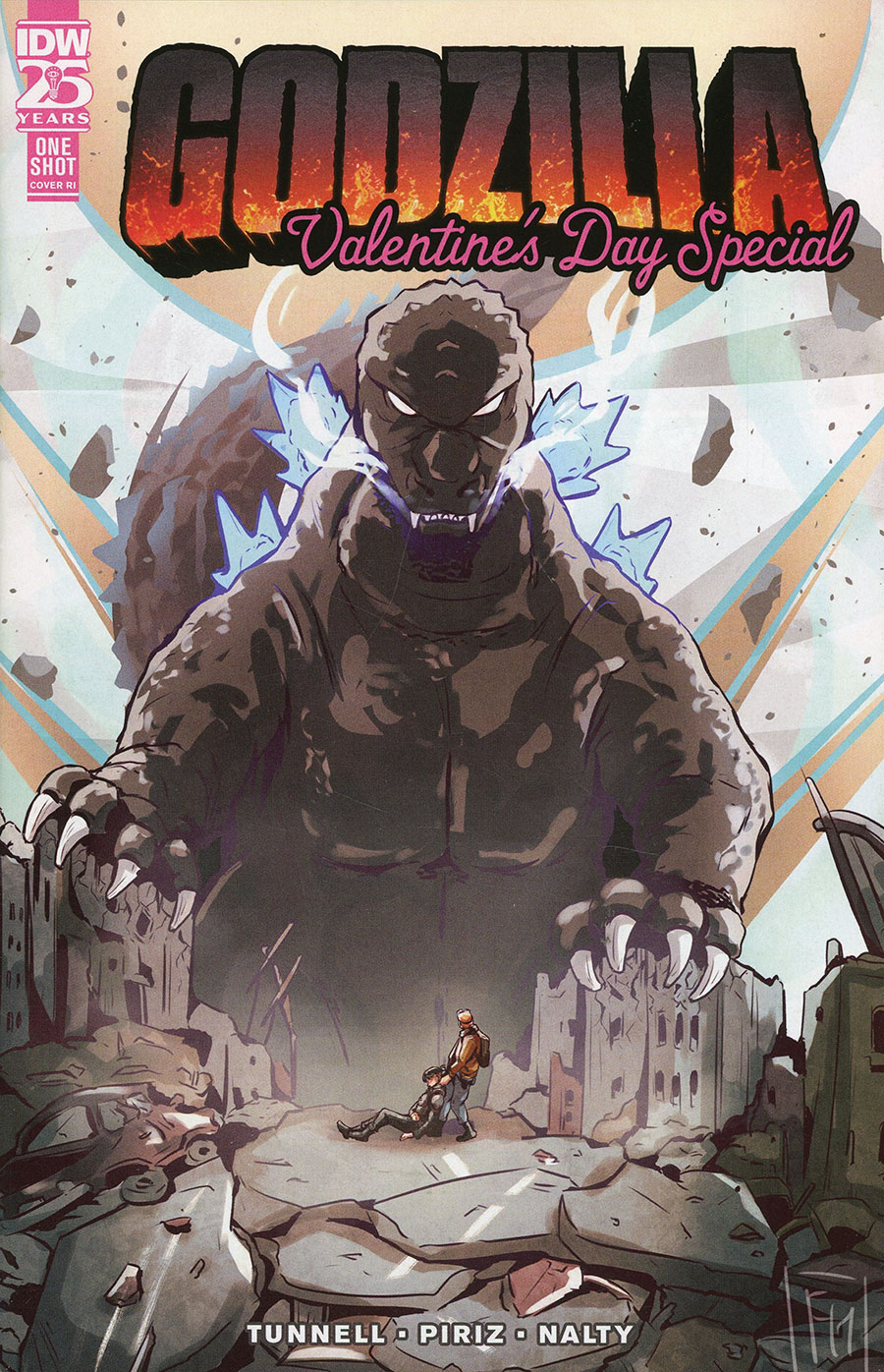 Godzilla Valentines Day Special #1 (One Shot) Cover C Incentive Fell Hound Variant Cover