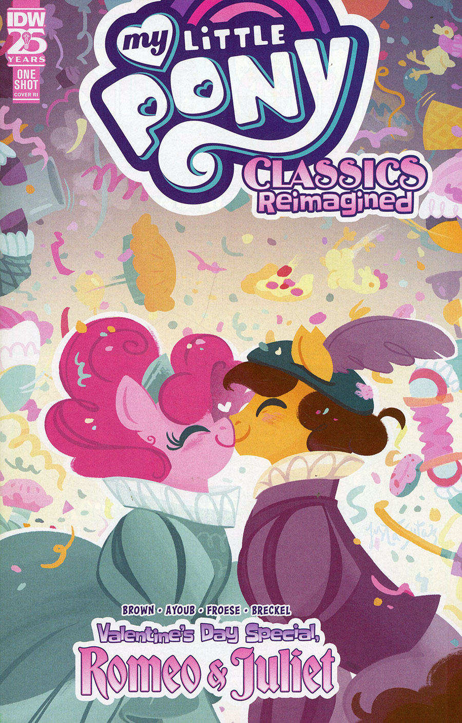 My Little Pony Classics Reimagined Valentines Day Special Romeo & Juliet #1 (One Shot) Cover C Incentive JustaSuta Variant Cover