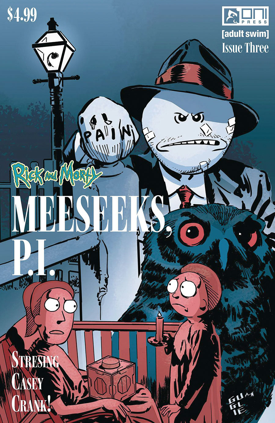 Rick And Morty Meeseeks PI #3 Cover C Incentive Simone Guglielmini & Meg Casey Variant Cover