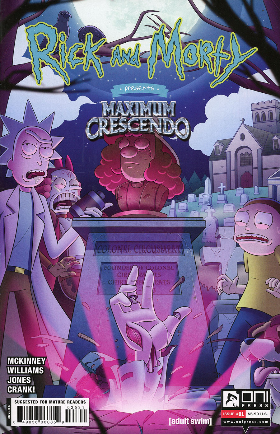 Rick And Morty Presents Maximum Crescendo #1 (One Shot) Cover C Incentive Suzi Blake Variant Cover