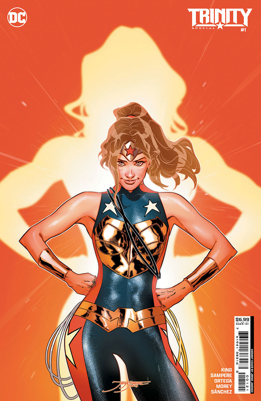 Trinity Special #1 (One Shot) Cover B Variant Jorge Jimenez Card Stock Cover (Limit 1 Per Customer)
