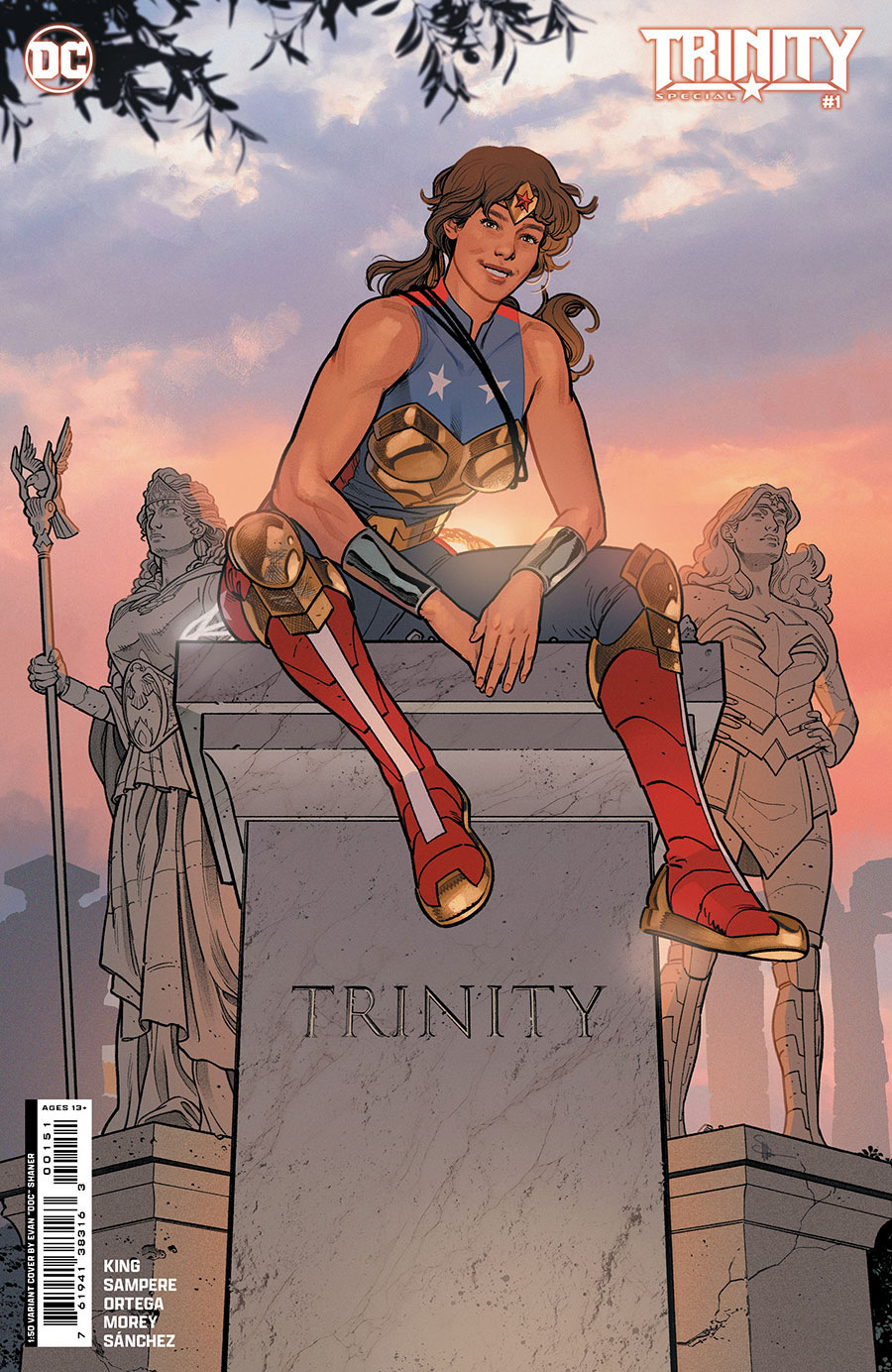 Trinity Special #1 (One Shot) Cover E Incentive Evan Doc Shaner Card Stock Variant Cover