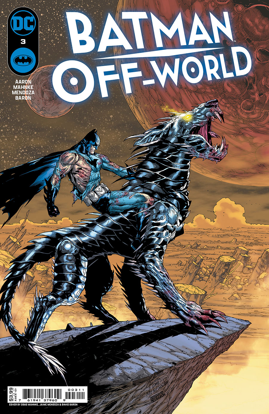 Batman Off-World #3 Cover A Regular Doug Mahnke Cover