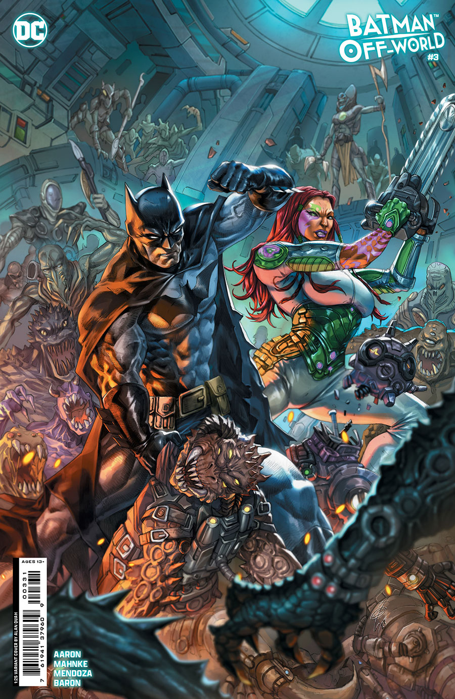 Batman Off-World #3 Cover C Incentive Alan Quah Card Stock Variant Cover