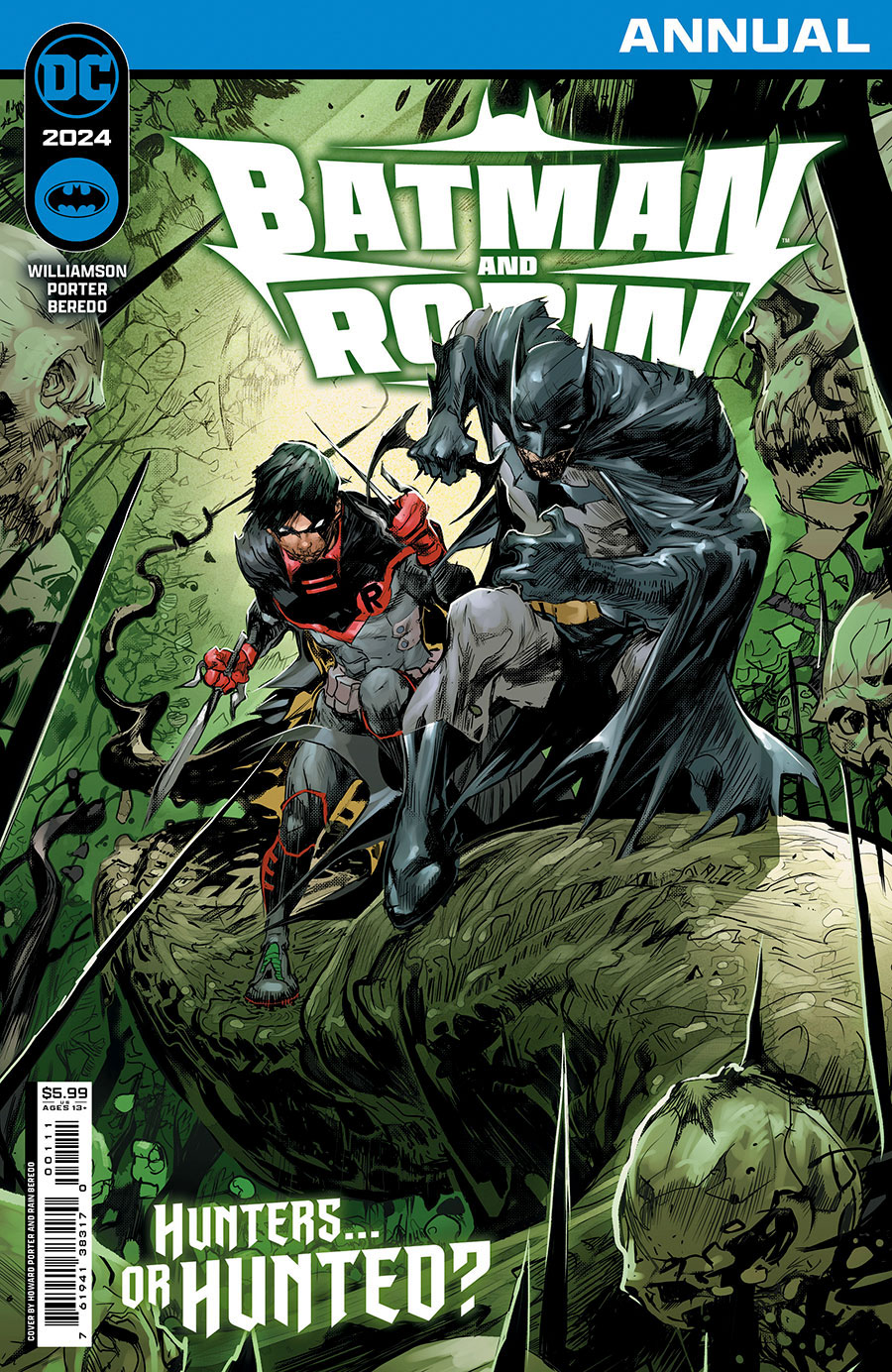 Batman And Robin Vol 3 2024 Annual #1 (One Shot) Cover A Regular Howard Porter Cover