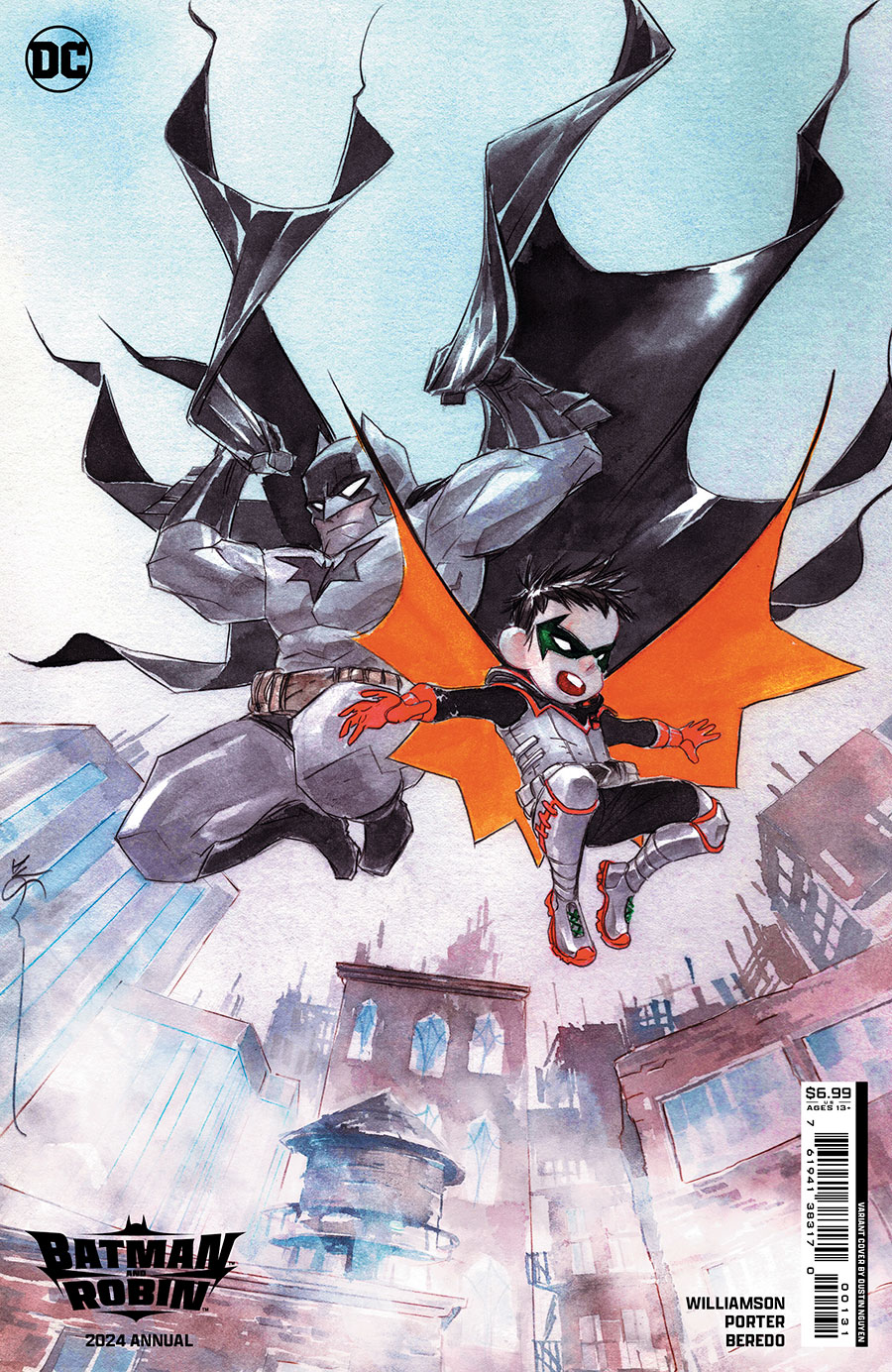 Batman And Robin Vol 3 2024 Annual #1 (One Shot) Cover C Variant Dustin Nguyen Card Stock Cover