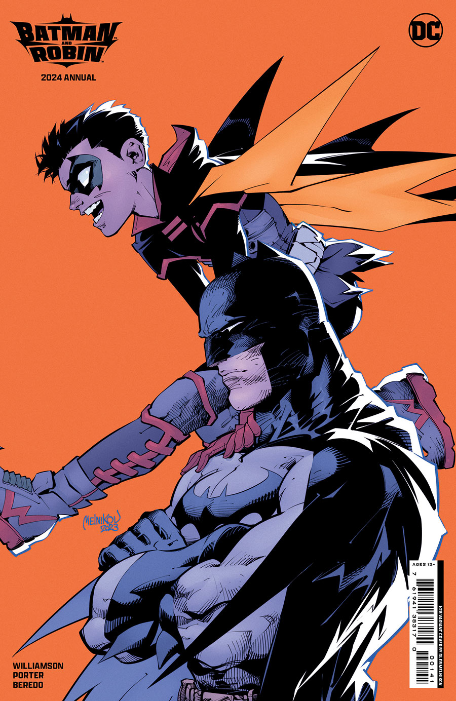 Batman And Robin Vol 3 2024 Annual #1 (One Shot) Cover D Incentive Gleb Melnikov Card Stock Variant Cover