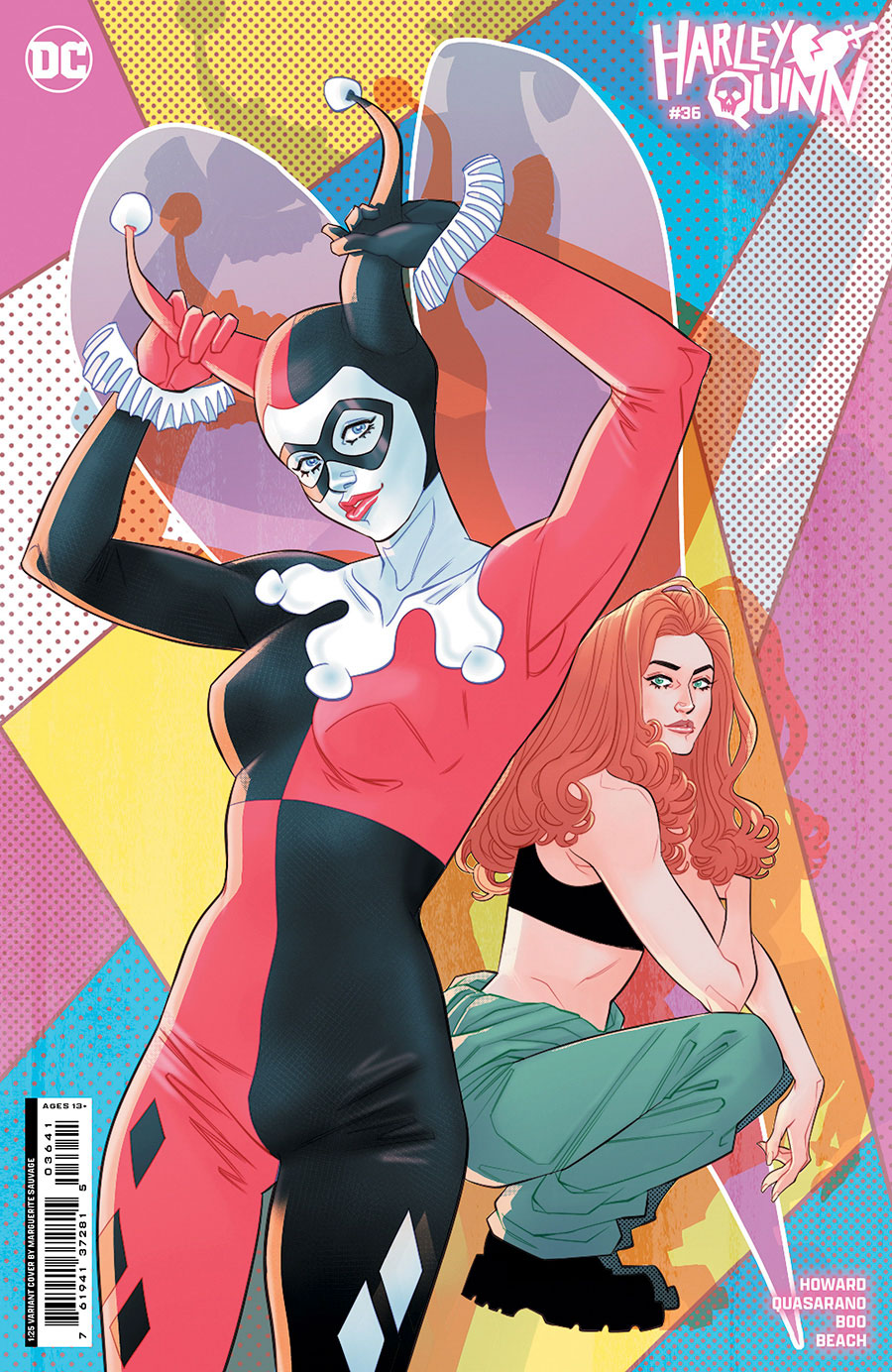 Harley Quinn Vol 4 #36 Cover D Incentive Marguerite Sauvage Card Stock Variant Cover